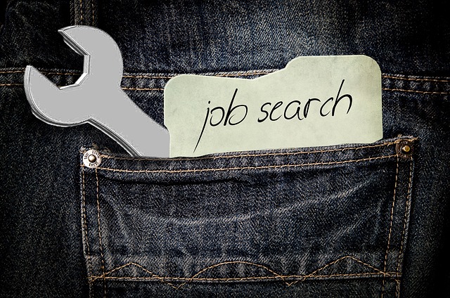 la scritta "job search"